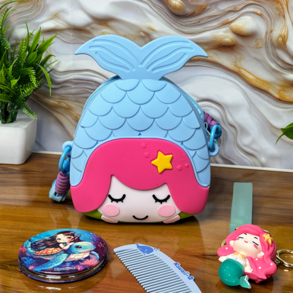 Little mermaid sling bag